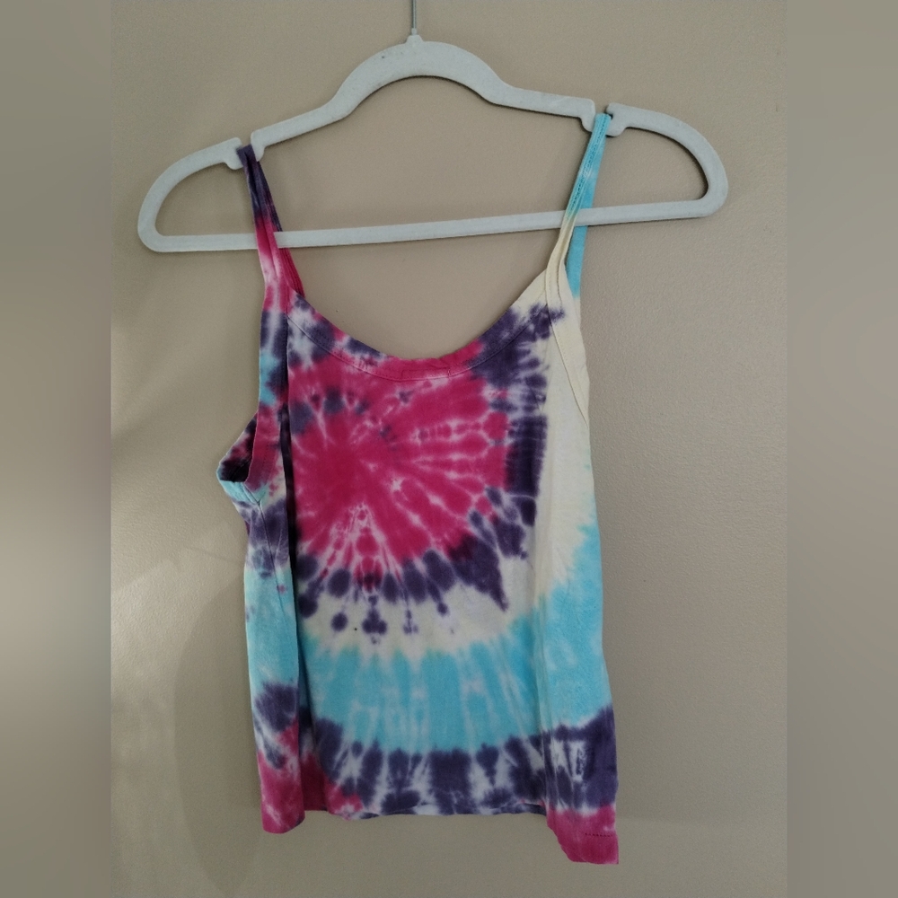 Re/Done Multicolor Tie-Dye Camisole XS